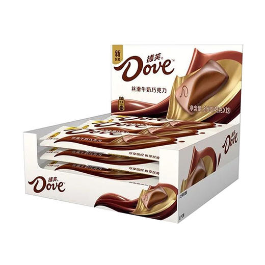 德芙丝滑牛奶巧克力43g*12条 商品图0