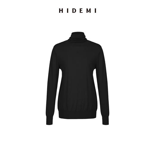 HIDEMI 秋冬叠穿必备 美利奴羊毛薄款高领打底 商品图12