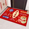 【新年到！换新地垫】水晶绒入户门地垫进门玄关TPR底可裁剪脚垫门口耐脏防滑地垫 商品缩略图7