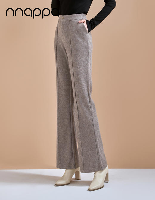 高腰羊毛呢微喇裤PA29339 商品图3