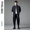 PINLI品立新款工装宽松休闲夹克潮牌黑色时尚休闲男外套B243104037 商品缩略图1