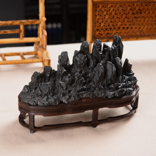 灵璧石石林楼兰案头山子 商品图9