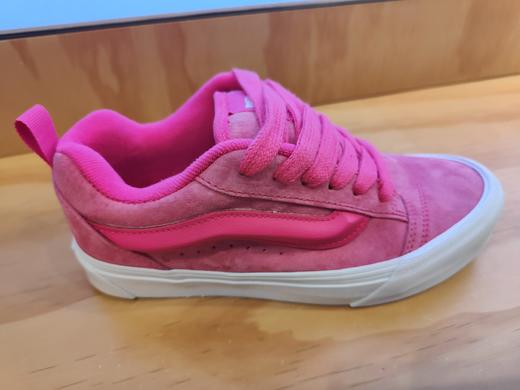 VANS范斯KNU SKOOL火龙果粉色男女同款低帮休闲板鞋VN0009QCYU2 商品图0