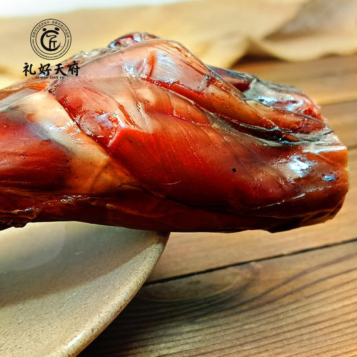 【广汉红兔400g/只】礼好天府非遗美食广汉红兔 五香整只手撕兔 零添加冷吃兔肉 开袋即食腊味【四川特产】【非遗技艺】【传统手工】下单送辣椒面 商品图2