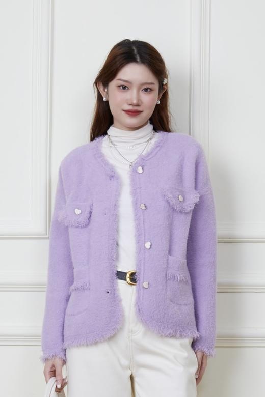 Le Malene 优雅小香风流苏针织上衣 19621 商品图0