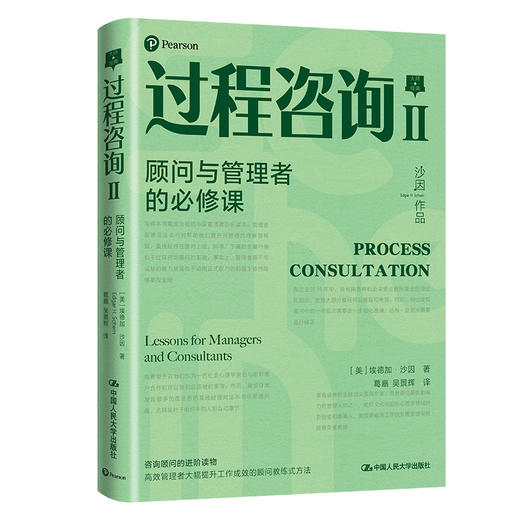 过程咨询Ⅱ：顾问与管理者的必修课 商品图0