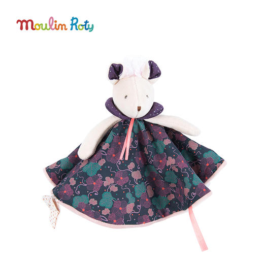 Moulin Roty 蓝兔婴儿安抚巾 礼品礼盒 适合年龄0岁+ 667016 商品图6