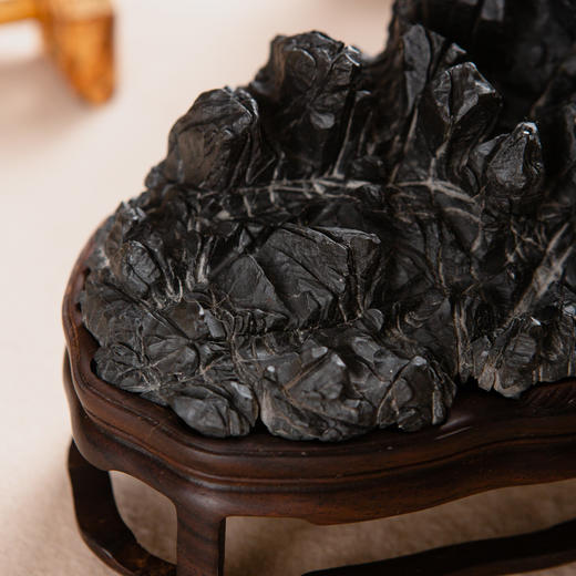 灵璧石石林楼兰案头山子 商品图5