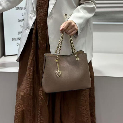 经典鲨2024年冬季新款纯色简约气质单肩斜挎手提包KGB31-D588331 商品图4