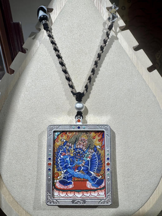 嘎乌手绘唐卡-大威德金刚 商品图2