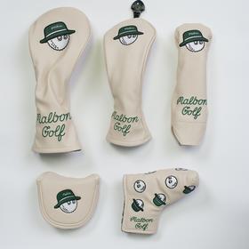 MALBON 渔夫帽高尔夫帽套 轻绒布内里 防刮耐磨 装卸便捷时尚小众