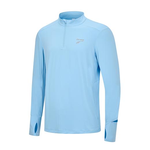 多威运动上衣立领半门襟男士吸湿速干长袖T恤2342450 商品图12