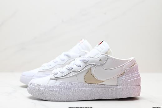 耐克Sacai x Nike Blazer经典休闲运动板鞋DM6443-100男女鞋 商品图3