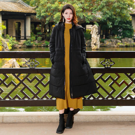 新品羽绒服 | 常幸时宜长款羽绒服  | 送时尚腰包 可拆卸 | 现货加急发 商品图1