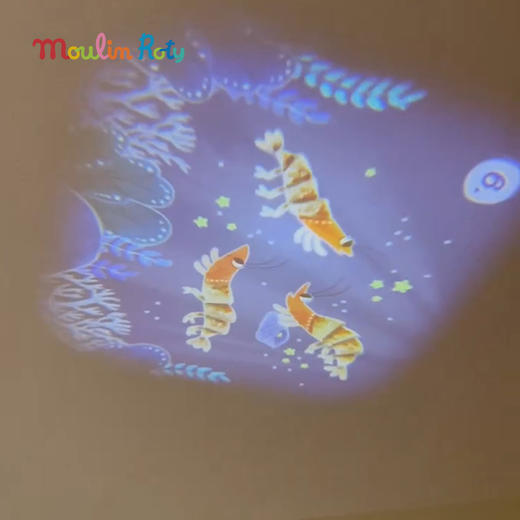 Moulin Roty 保利的历险故事投影灯 适合4岁+ 含3枚幻灯片 大型投射 视觉震撼 保利的历险系列 法国品牌-676364 商品图3