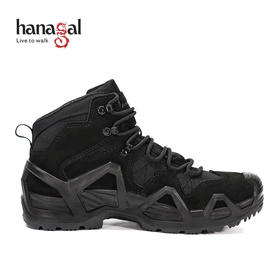 【新品388秒杀！】悍戈Hanagal高帮防水徒步登山鞋户外徒步运动鞋战术靴防水防滑耐磨反毛皮35828