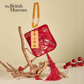 大英博物馆香囊车载挂件文创小布袋东方梦境喜上眉梢女生礼物