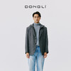 东黎 • 混纺款男士秋冬可拆卸连帽西服 3760 商品缩略图0