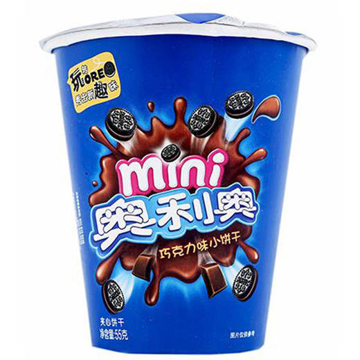 奥利奥mini夹心小饼干巧克力味55g 商品图2