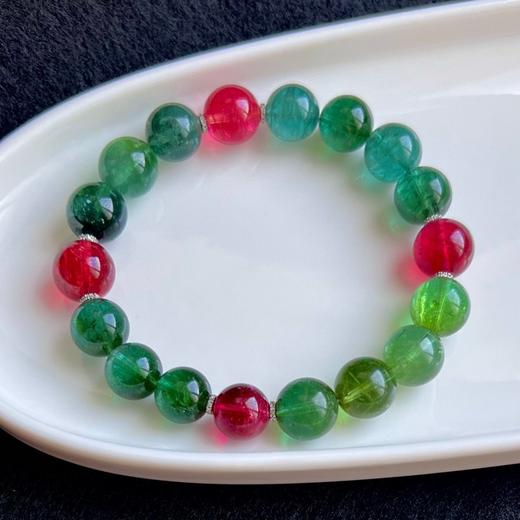 9mm-11mm单圈蓝绿碧玺手串 商品图0