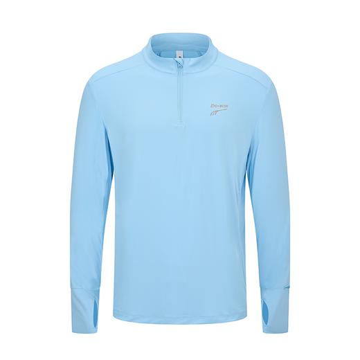 多威运动上衣立领半门襟男士吸湿速干长袖T恤2342450 商品图11