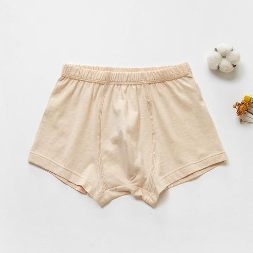 有机彩棉儿童内裤 男女童平角内裤 大小童宝宝三角裤 纯棉亲肤透气 素道敦煌天然有机彩棉基地 舒适安全健康 [漳州仓] 商品图8