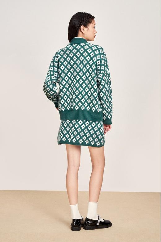 WESTLINK/西遇 复古针织开衫半裙套装 15323 商品图2