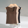 美奈川无痕小方领带杯背心DD5626 商品缩略图0