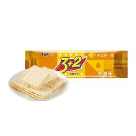 康师傅3+2苏打夹心饼干香浓奶油味125g