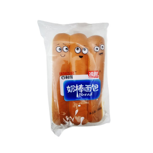 百利得奶棒面包208g 商品图0