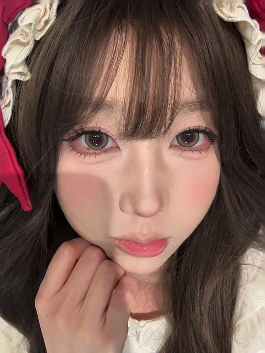 Hanawink 半年抛美瞳 泡泡糖巧 直径14.5mm着色13.7mm 商品图0