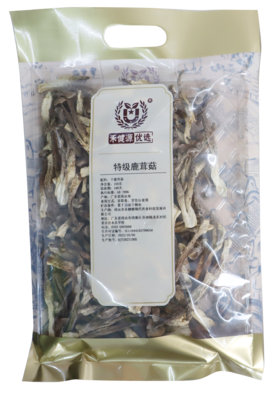 【禾健源】清新龙颈禾健源出品 特级鹿茸菇150克