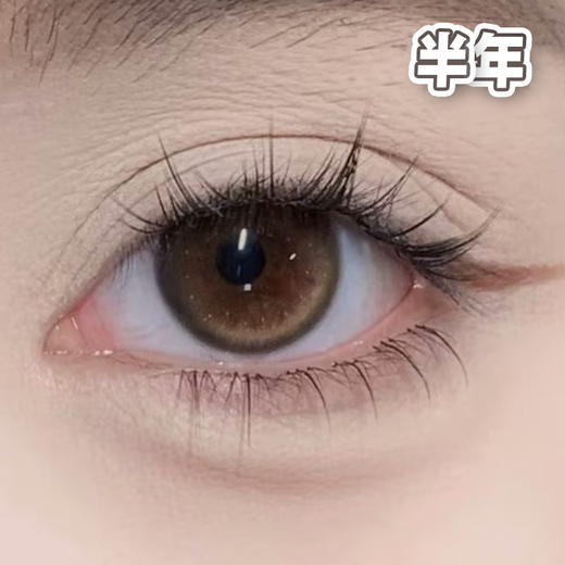 #金鱼泡芙 棕色14.2mm【1片装】舒适推荐 / 半年抛 商品图1
