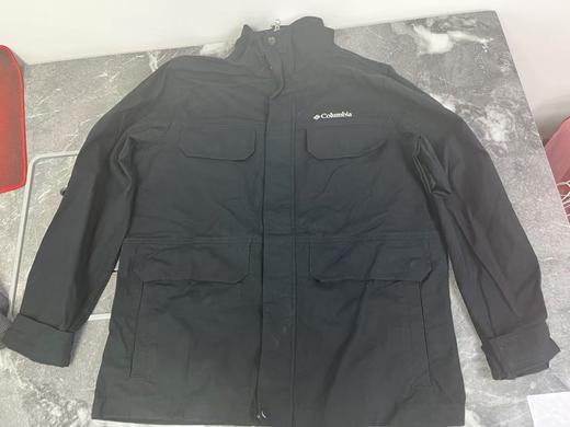 瑕疵Columbia/哥伦比亚 男士立领棉混纺微弹刺绣LOGO休闲工装夹克外套 商品图0