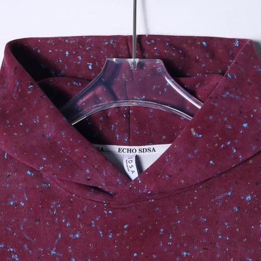 WY320新款美式街头扎染连帽卫衣满天星潮牌个性复古潮流情侣上衣 商品图2