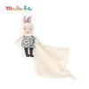 Moulin Roty 小花裙奶油老鼠手帕式安抚巾 礼品礼盒 适合年龄0岁+ 雨后精灵系列 715018 商品缩略图0