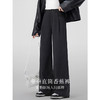 【专属特价】熙世界高腰磨毛阔腿裤秋冬2025新款加厚宽松休闲直筒裤子香蕉裤 商品缩略图0
