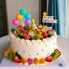 [森系创意水果蛋糕009款]