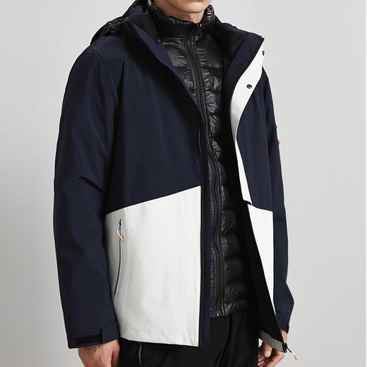 博达切尔冲锋衣「五合一」羽绒款｜轻便百搭，防水防污 商品图1