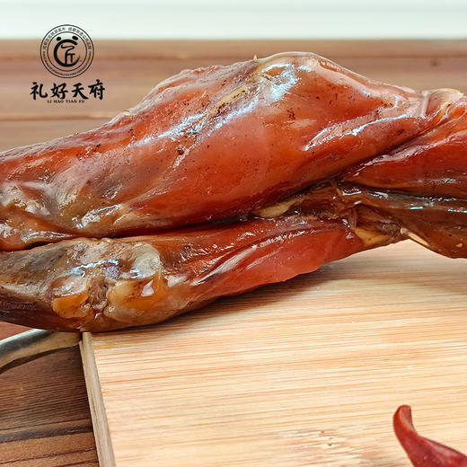 【广汉缠丝兔450g/只】礼好天府非遗美食广汉缠丝兔 椒香手撕兔 零添加整只冷吃兔肉 开袋即食【四川特产】【非遗技艺】【传统手工】下单送辣椒面 商品图4