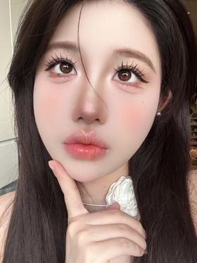 Hanawink 半年抛  小Baby棕 直径14.0mm着色12.9mm