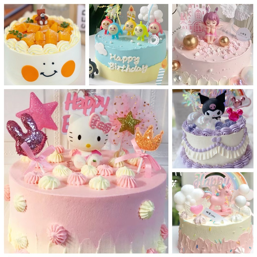 T特价秒杀🔥【卡通创意女孩蛋糕36选1】