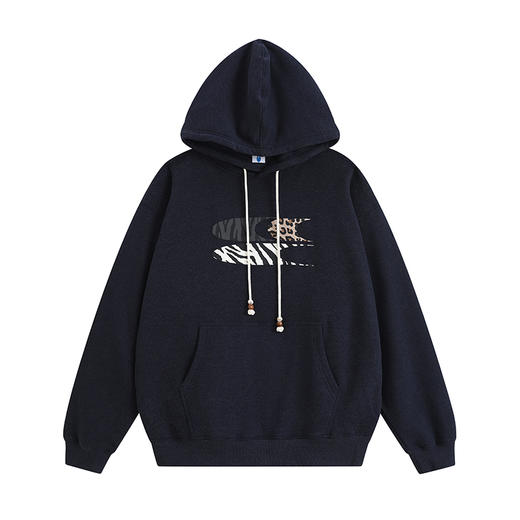 CryingCenter 豹纹斑马纹立体发泡连帽卫衣 哭喊中心 商品图6