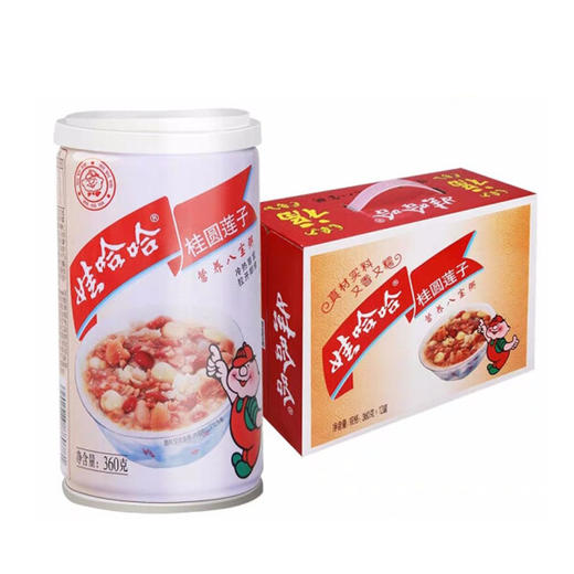 娃哈哈桂圆莲子八宝粥360g*12罐 商品图0