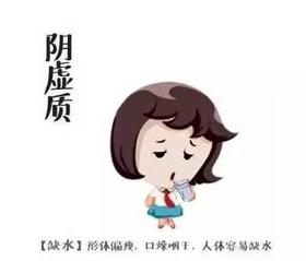 阴虚质体质辨识及保健养生