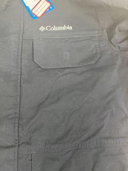 瑕疵Columbia/哥伦比亚 男士立领棉混纺微弹刺绣LOGO休闲工装夹克外套 商品图2