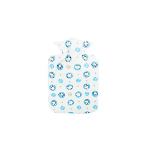乐雪儿950ml绒布热水袋（中号）LXE-2102(颜色随机） 商品图0