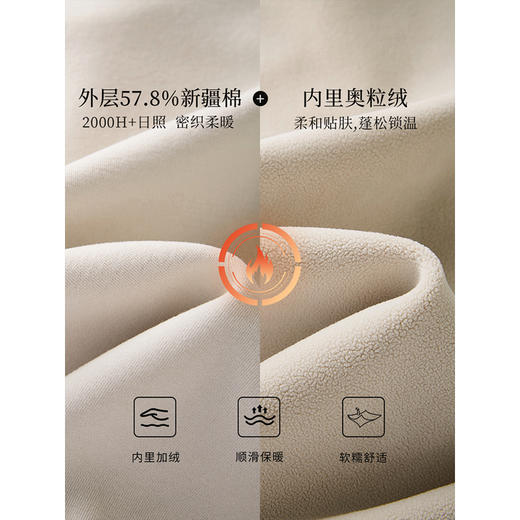 【年中特卖】熙世界假两件POLO领拼接卫衣女加绒秋冬季时尚字母印花套头上衣 商品图3