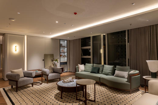 【轻法风-CY211休闲沙发】轻法风/北美黑胡桃/实木&棉麻布艺 休闲沙发 商品图0