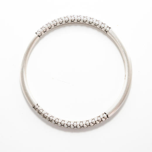 【热销款】蛇纹闭口银手镯999足银克重26.1 商品图6